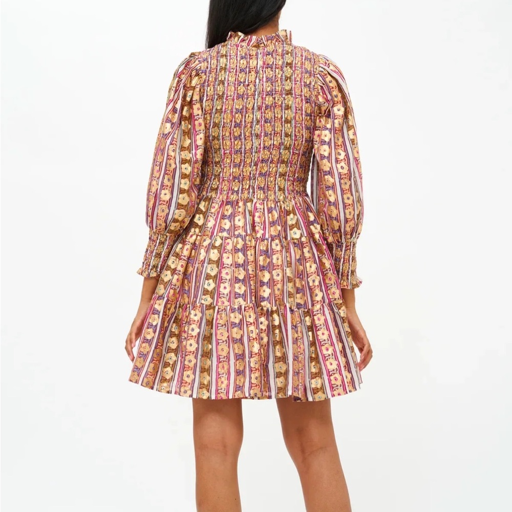 Oliphant Petal Smocked Dress - Picture 3 of 8